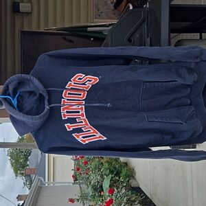 Steve & Barry's Navy Blue Illinois Hoodie